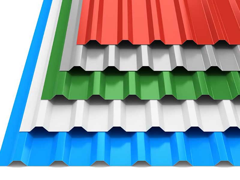 CORRUGATED STEEL ROOFING SHEET-1